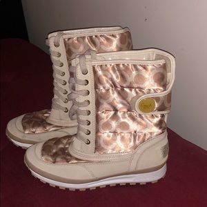COACH winter boots